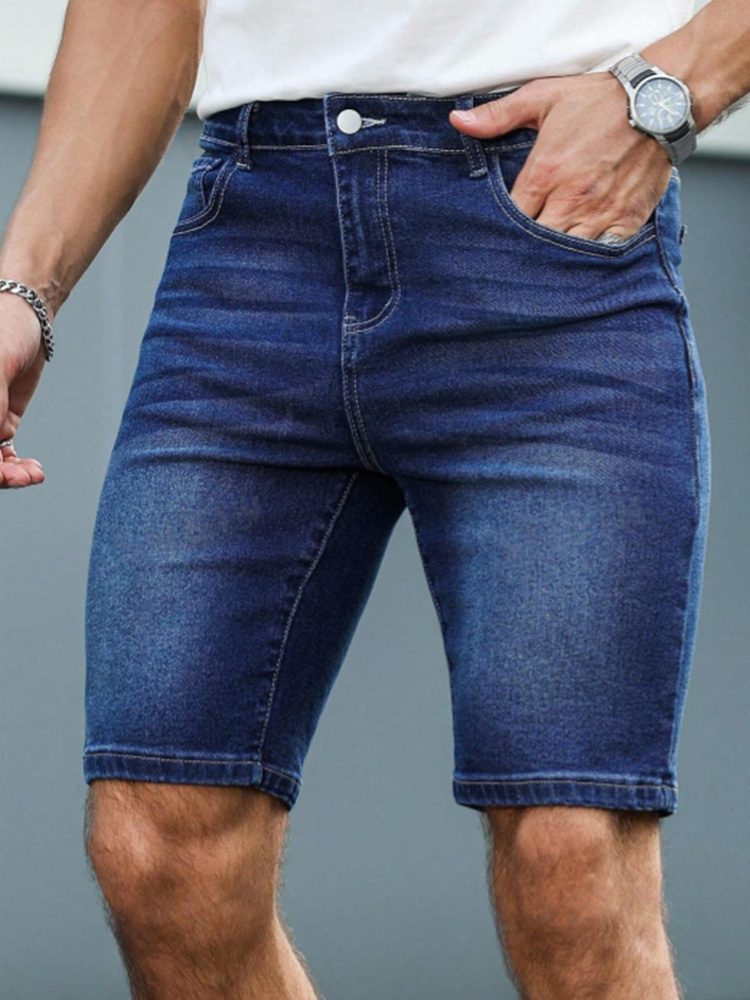 Levis Jeans 501 - Erkek Dar Kesim Yıkanmış Kot Şort,