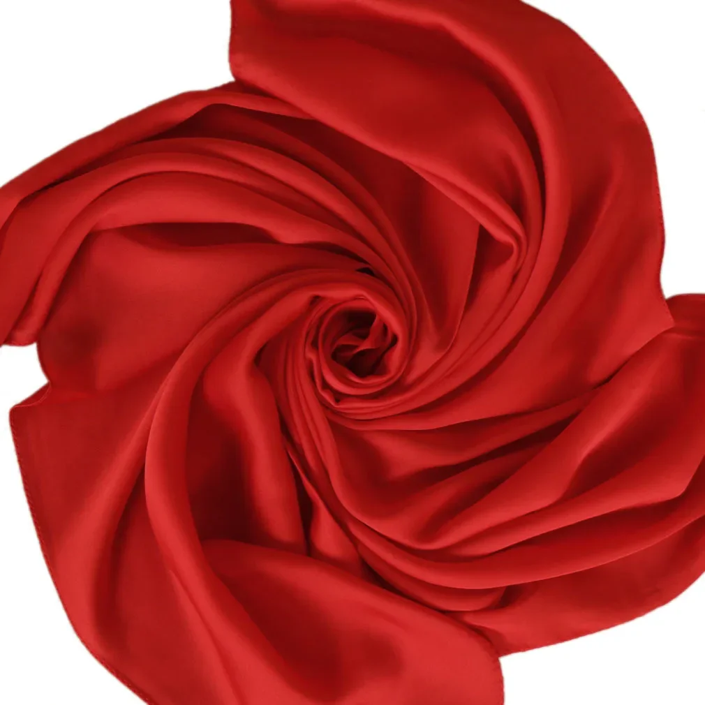 Saten Eşarp Kadın 70cm Düz Ren - Ascot Neck Scarf incelemesi ve fiyatı