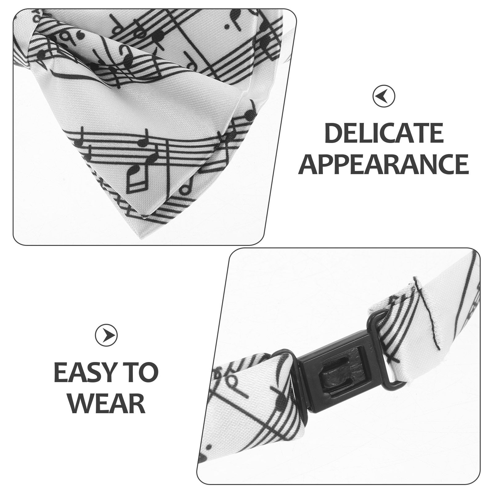 3 adet Piyano Temalı Önceden B - Bow Tie Pre Tied incelemesi ve fiyatı