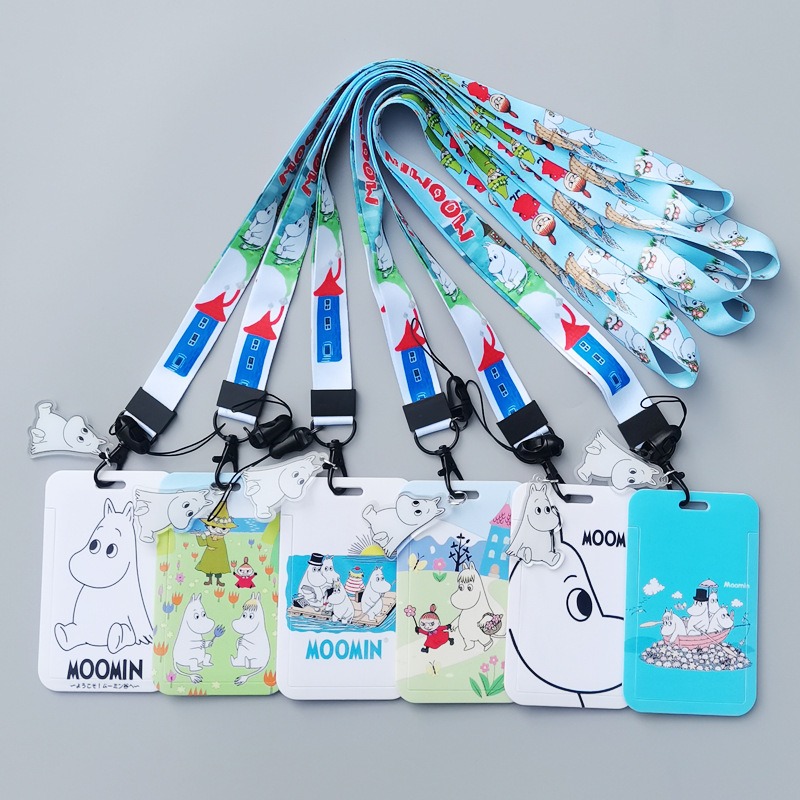 Moomin Karikatür Sert Kart Tut - Lanyard Badge Holder incelemesi ve fiyatı