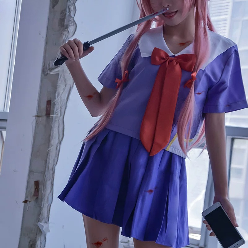 Yuno Gasai Gelecek Günlüğü Cos - Bow Tie Pre Tied incelemesi ve fiyatı