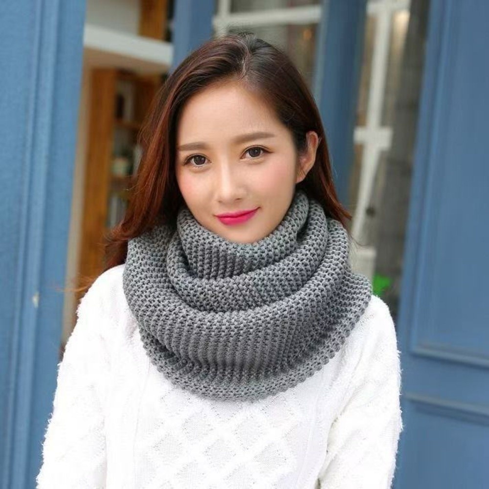 Düz Renk Sonsuz Döngü Eşarp Ne - Infinity Scarf Knit incelemesi ve fiyatı