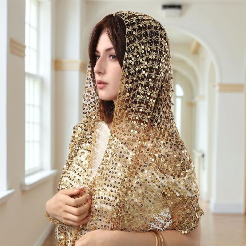 Y3NE Süslenmiş Payetler Düğün  - Stole Wedding Shawl incelemesi ve fiyatı